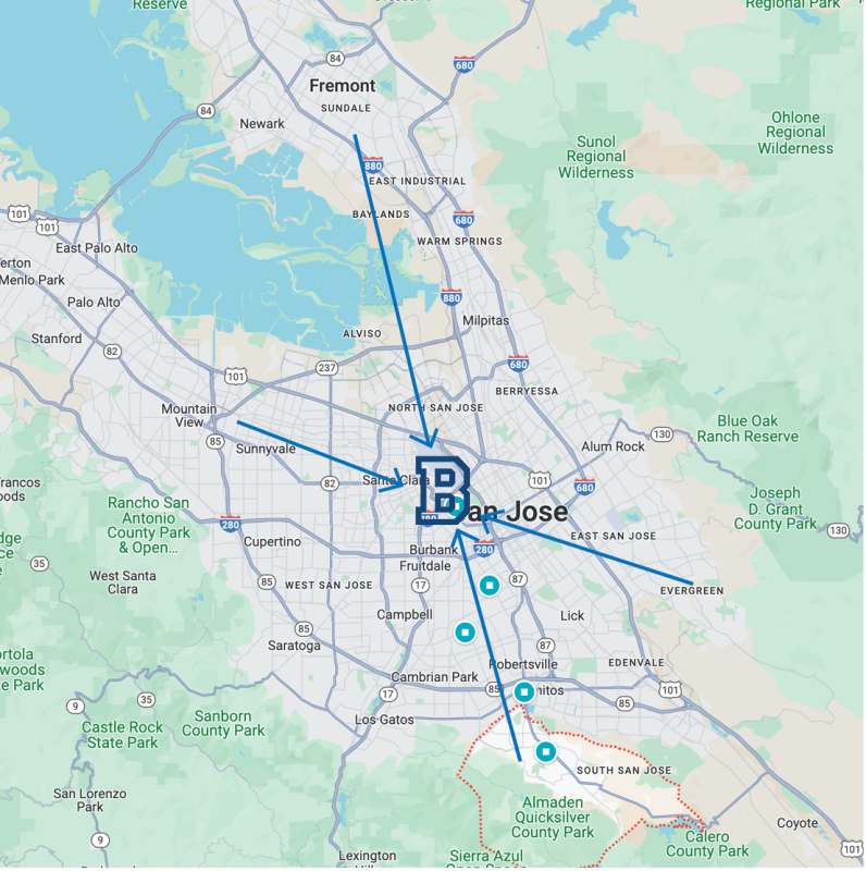 Transportation 2024-2025 Bus Map